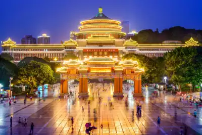 ทัวร์จีน เมืองฉงชิ่ง ทัวร์จีน ฉงชิ่ง Horizon Chongqing ฉงชิ่ง รถไฟทะลุตึก ชมหมีแพนด้า Chongqing Zoo 5 วัน 3 คืน 5 วัน 3 คืน - TWP- BCCKG16-SL